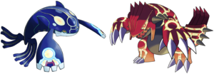 Prime Kyogre and Groudon.