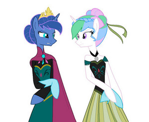  Princess Lun-Elsa and Princess Celesti-Anna
