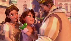 Rapunzel and her Parents 