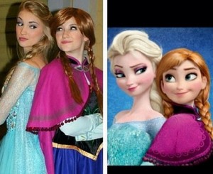  Real Life Elsa and Anna