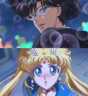  Sailor Moon and Tuxedo Mask - First Meeting