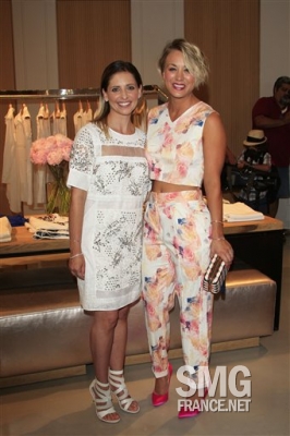  Sarah at Rebecca Taylor's Little White Dress Collection Launch, LA (June 12th, 2014)