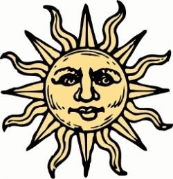  Sun symbol