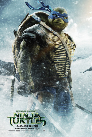  Teenage Mutant Ninja Turtles (2014) Poster: Leonardo