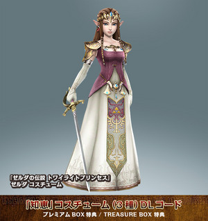 Twilight Princess Zelda costume DLC