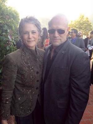With Michael Rooker
