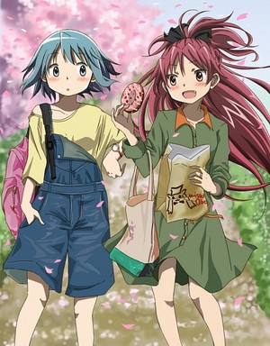  Younger Sayaka and Kyoko