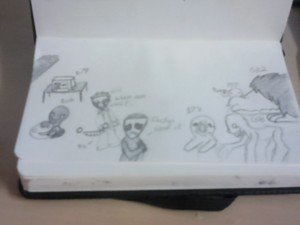  xin chào look a drawing of SCP's