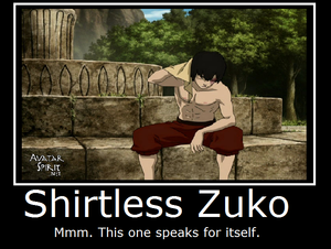  shirtless zuko