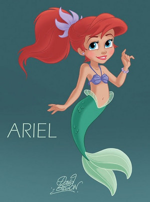 Walt Disney Fan Art - Princess Ariel