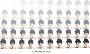  50 shades of gray