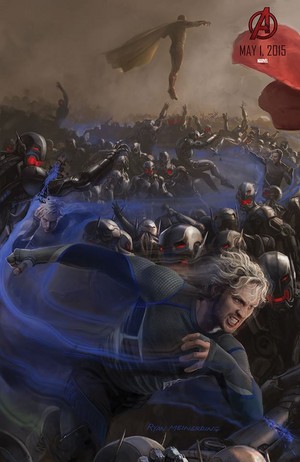  Avengers: Age Of Ultron Poster Art