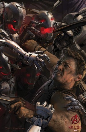  Avengers: Age Of Ultron Poster Art