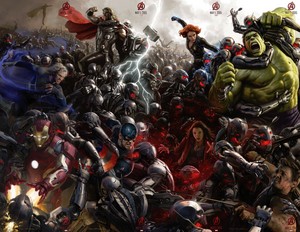  Avengers: Age of Ultron - Complete Poster