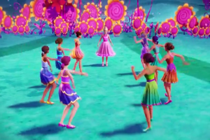 Barbie and the Secret Door-“If I had Magic” Music Video Snapshots