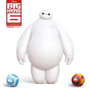  Baymax with Argentina and German Balls