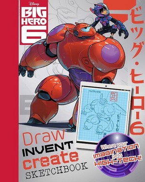  Big Hero 6 sketchbook cover