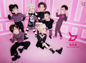  Block B group teaser image for 'H.E.R'