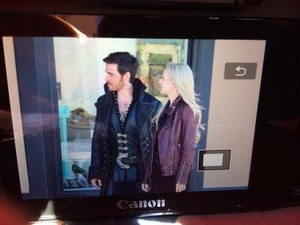  Colin and Jen on set!