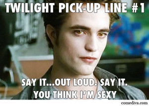  Edward Cullen...too sexy for words