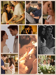  Edward and Bella's wedding and honeymoon collage