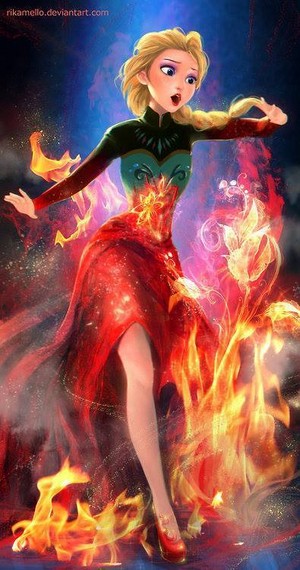 Elsa the Fire Queen