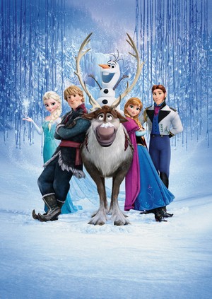  겨울왕국 Cast Poster