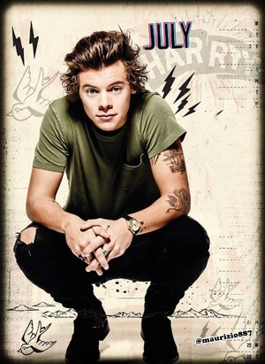 Harry styles ,calendar 2015