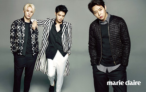 JYJ graces cover of Marie Claire