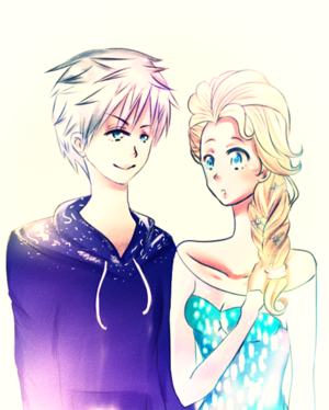  Jack Frost and क्वीन Elsa