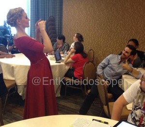  Jen taking a picture of Colin
