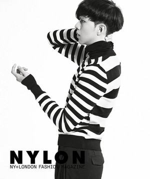 Jungshin for 'Nylon Lorea' August 2014 Issue