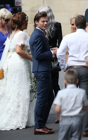  Louis at Johannah and Dan's wedding. 20/07/14