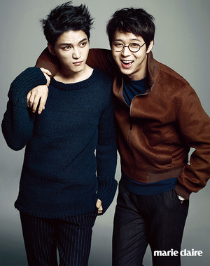  madami mga litrato from JYJ for 'Marie Claire'