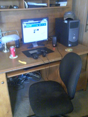  My computer area ( I guess that is what wewe can call it xP)