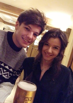  Eleanor and Louis during their Christmas holidays in 2012