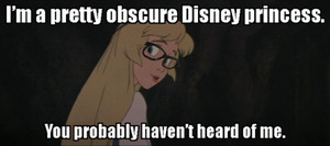 Obscure 디즈니 Princess