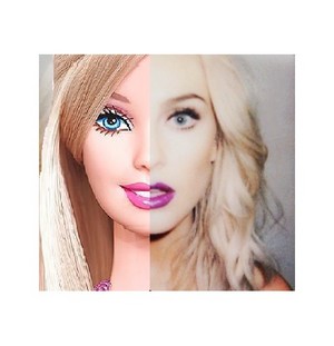  Perrie búp bê barbie = same thing