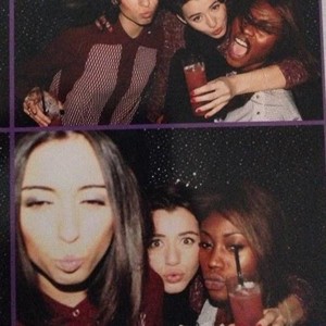 Eleanor with friends from the New Year's Party 2012