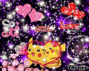  Pikachu girl and boy love