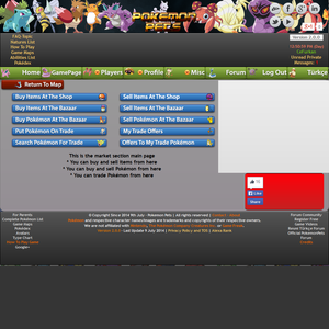  Pokemon Pets Pokemon Online MMORPG Game Free To Play Browser Based Gameplay Screenshot