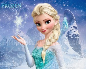  Queen Elsa karatasi la kupamba ukuta