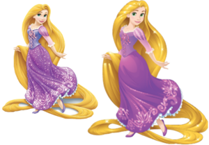 Rapunzel (Current and New Design's)
