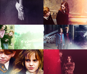  Ron and Hermione Fanart
