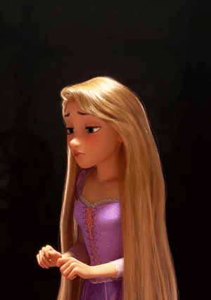  Sad Rapunzel