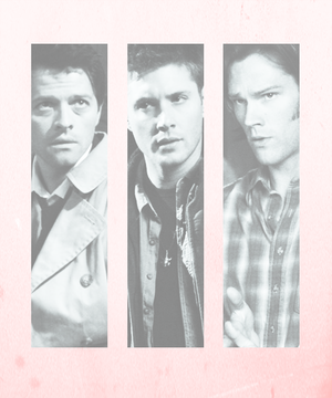  Sam, Dean and Castiel