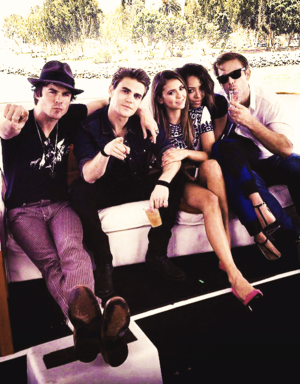  TVD cast at SDCC(July,2014)