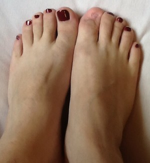  Today's pedicure