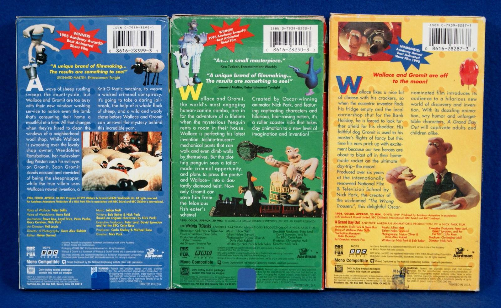 Wallace & Gromit DVD