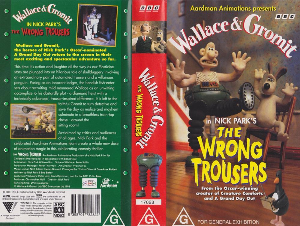 Wallace & Gromit VHS